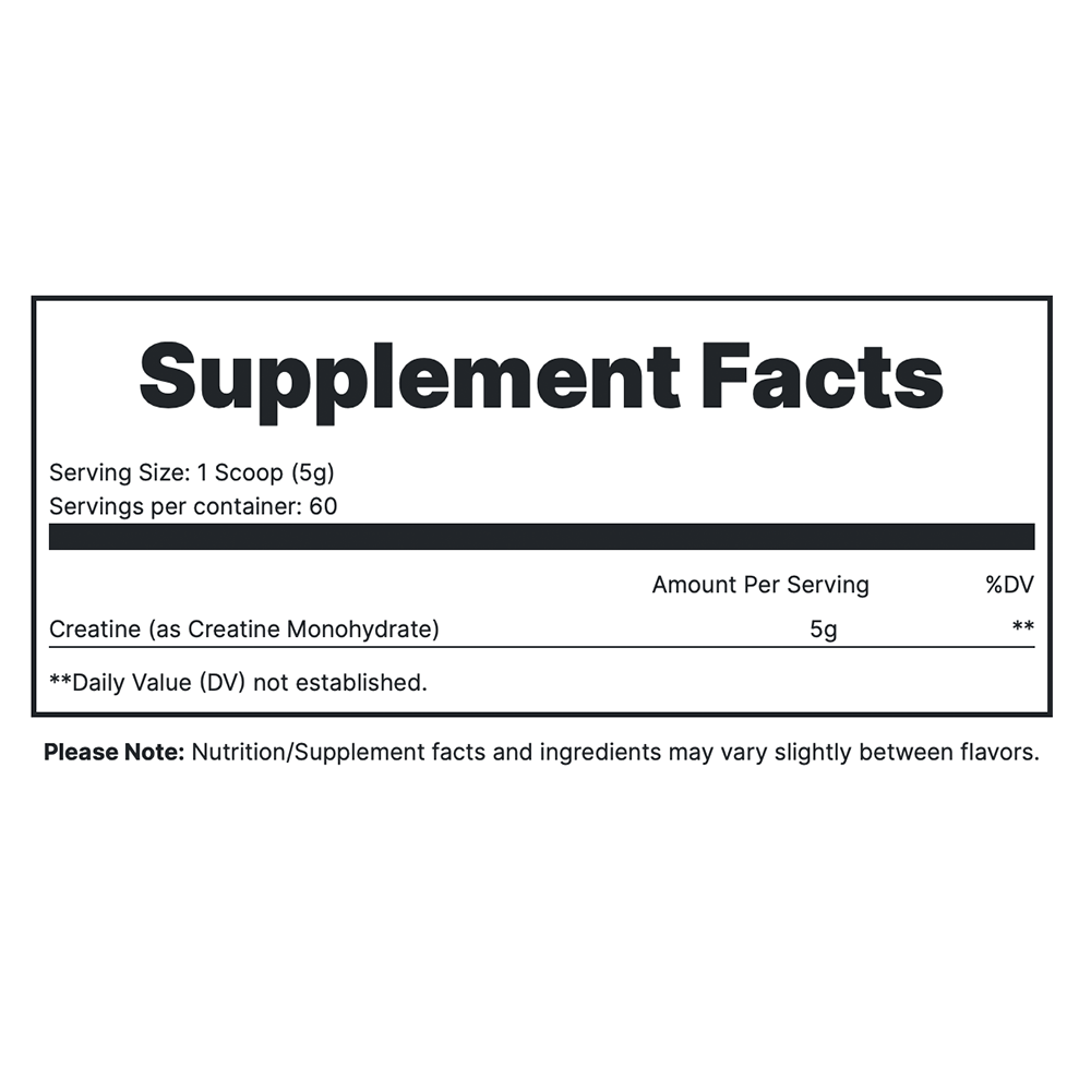 CREATINE MONOHYDRATE