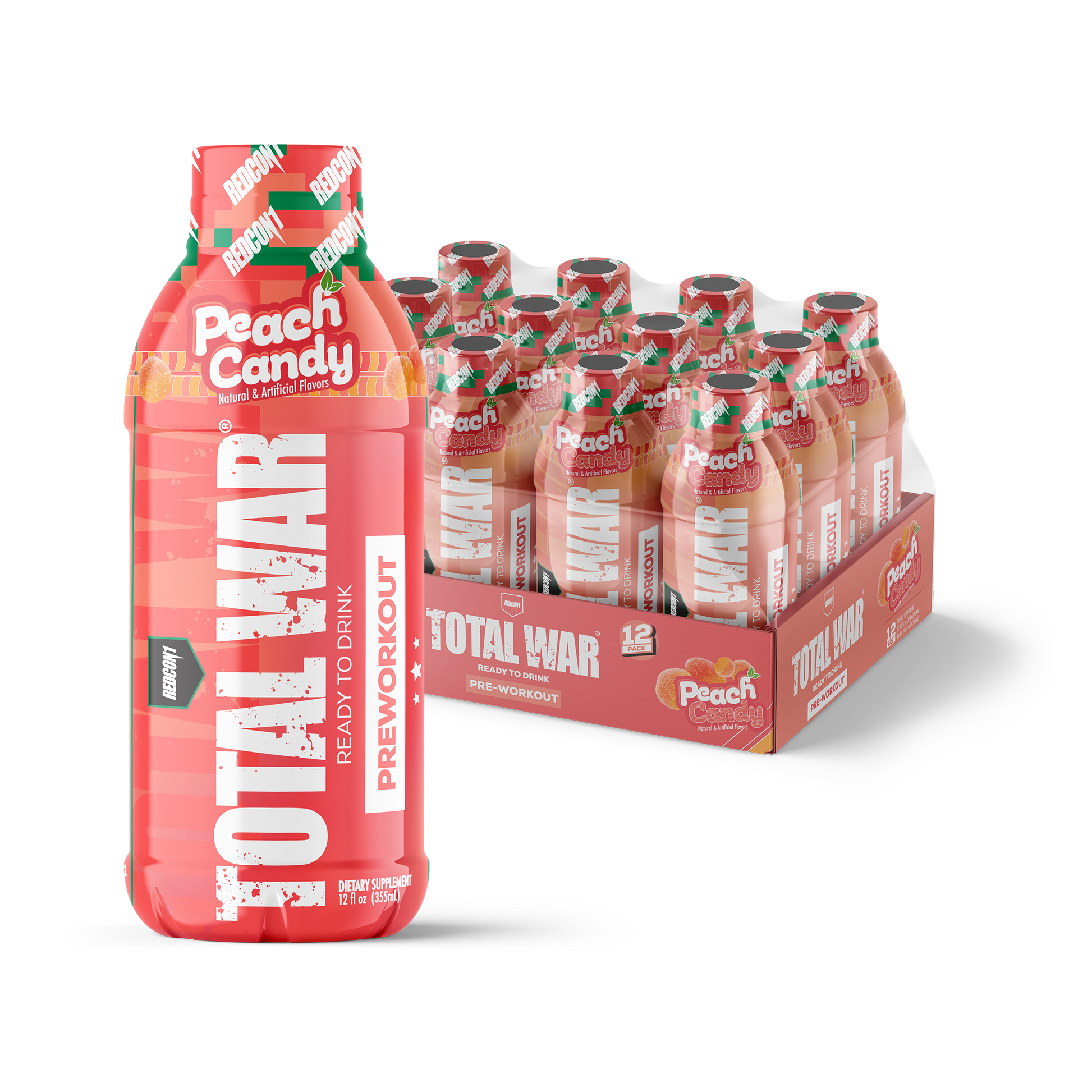 TOTAL WAR Ready To Drink Preworkout (12 Servings)